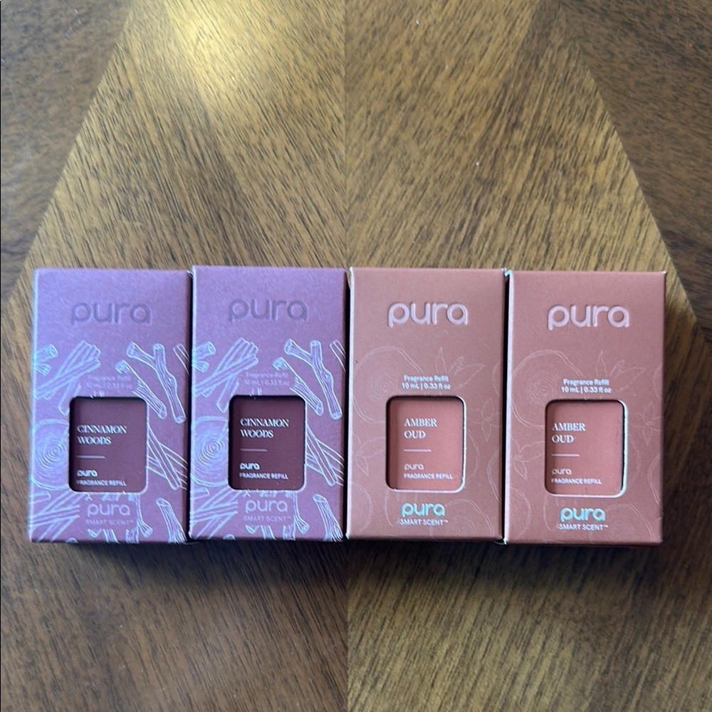 Pura Cinnamon Woods and Amber Oud set